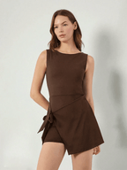 Judith Sexy Sleeveless Sports Romper