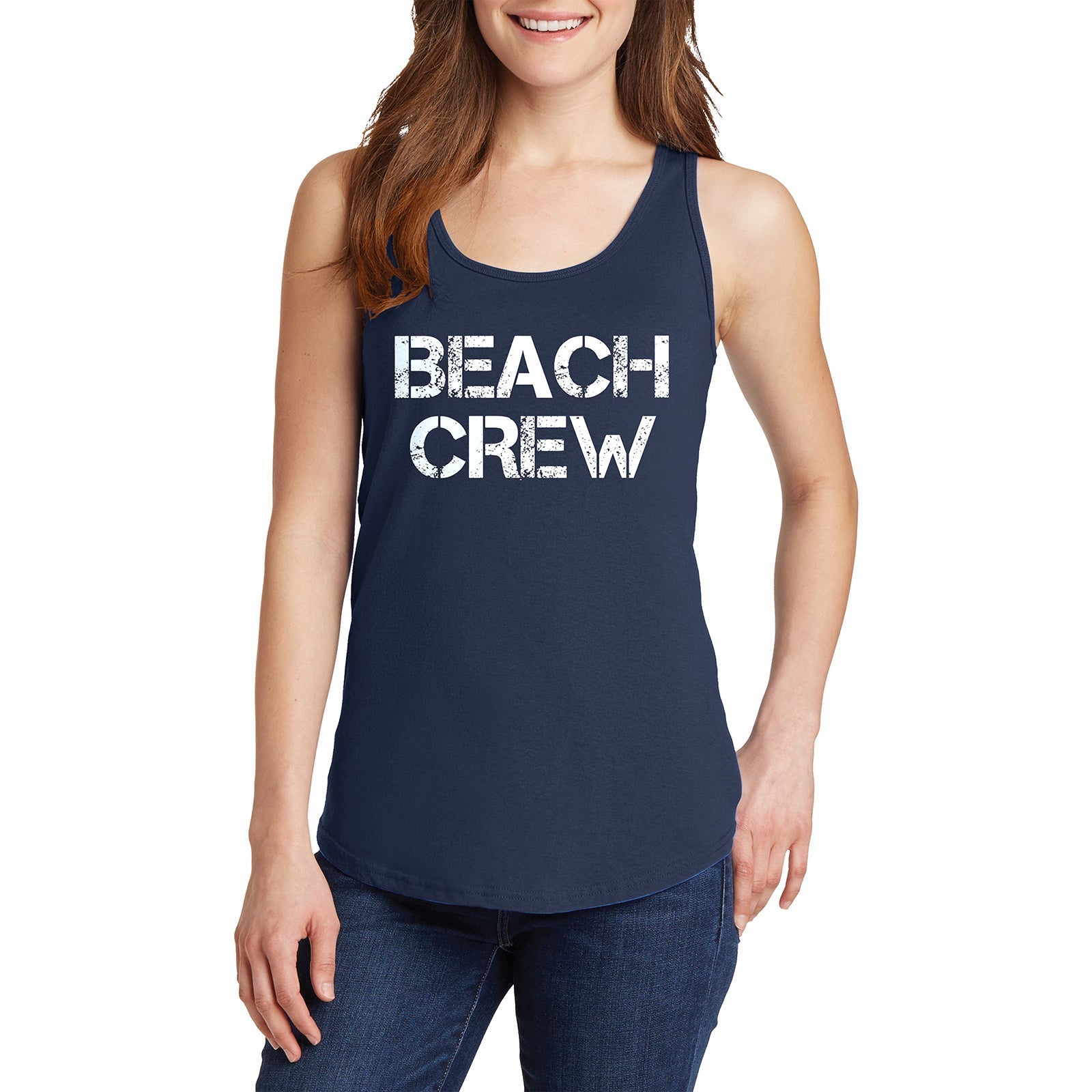 Beach Crew Ladies Core Cotton Tank Top