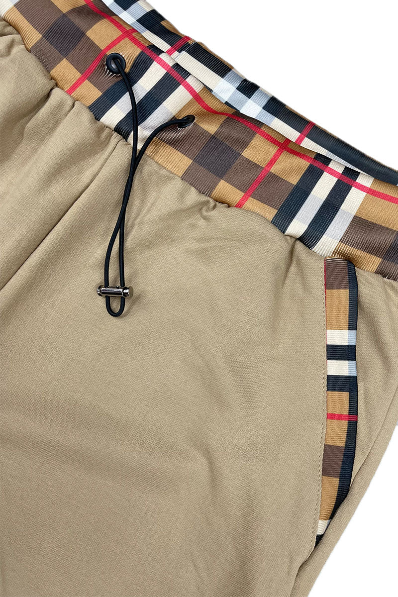 Checkered Detail Shorts EMS4102