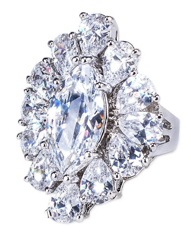 Marquise CZ Ring
