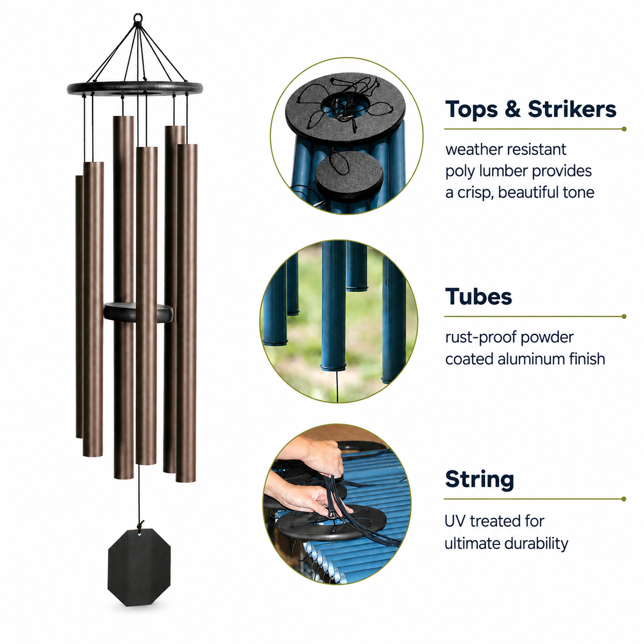 Musical Zenith Series Wind Chimes