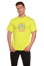 Let`s go SURF Men's Bamboo Viscose/Organic Cotton Short Sleeve Graphic T-Shirt