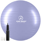 Pregnancy Ball for Maternity, Labor and Birth.  Includes Pregnancy Guide.  (Lilac)