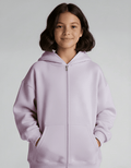 Dreamy Soft Charlie Play Solid Color - Bamboo Kids Zip Up Hoodie Sweatshirt