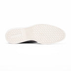 11-603-GRY BENE Sueded Italian Goatskin & Crocodile Loafer Grey