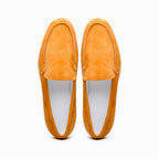 16-621-CGN LIVORNO Sueded Italian Goatskin Loafer Cognac