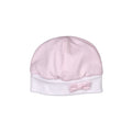 LUCY | Girls White and Pink Cotton Gingham Hat