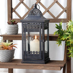 9.5"&14.5"&20" High Decorative Candle Lanterns ( Set of 3）