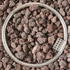Alora Modern 32-Inch 40K BTU Round Iron Propane Fire Pit (SAK29102)