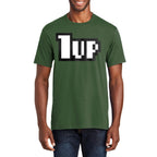 One Up Graphic Men's Premium Crew Neck Tee Shirt