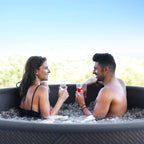 MSpa Mono Frame Series Luxury 6-Person Inflatable Round Hot Tub With WIFI Control [F-MO063W] (SAK75263)