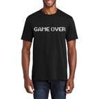 Game Over Ending Graphic Men's Premium Crew Neck Tee Shirt