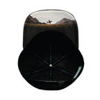 Nevada Hat - Baseball Hat - Tan Camo / Black - Trucker Mesh