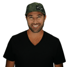 Nevada Hat - Baseball Hat - Green Camo / Black - Trucker Mesh