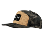 Nevada Hat - Flat Bill - Cork - Tan Camo - Laser Mesh