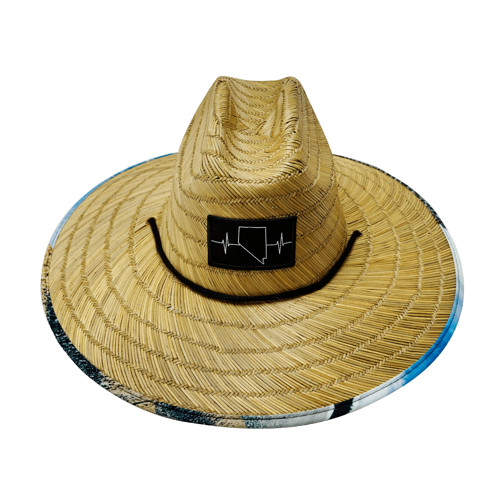 Nevada Straw - Sun Hat - Mountains