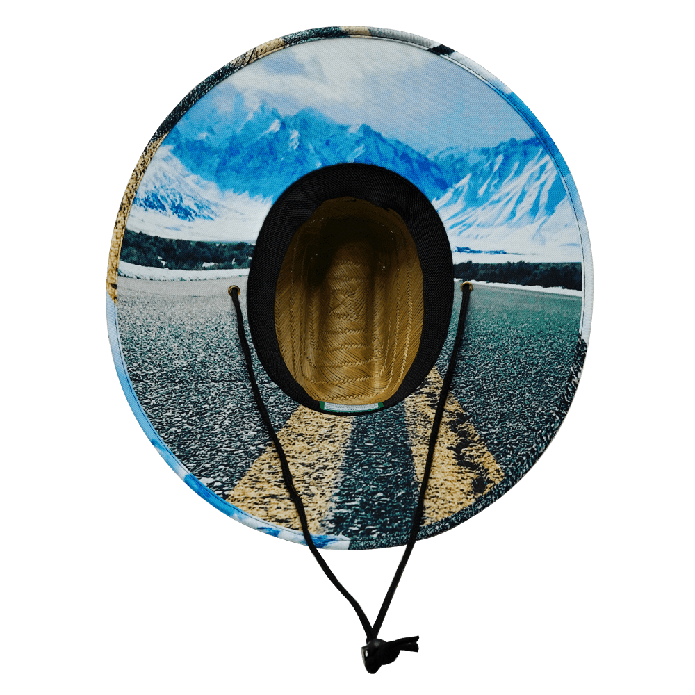 Nevada Straw - Sun Hat - Mountains