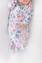 Stroller Society Newborn Gowns and Hat Set with Headband - Bloom