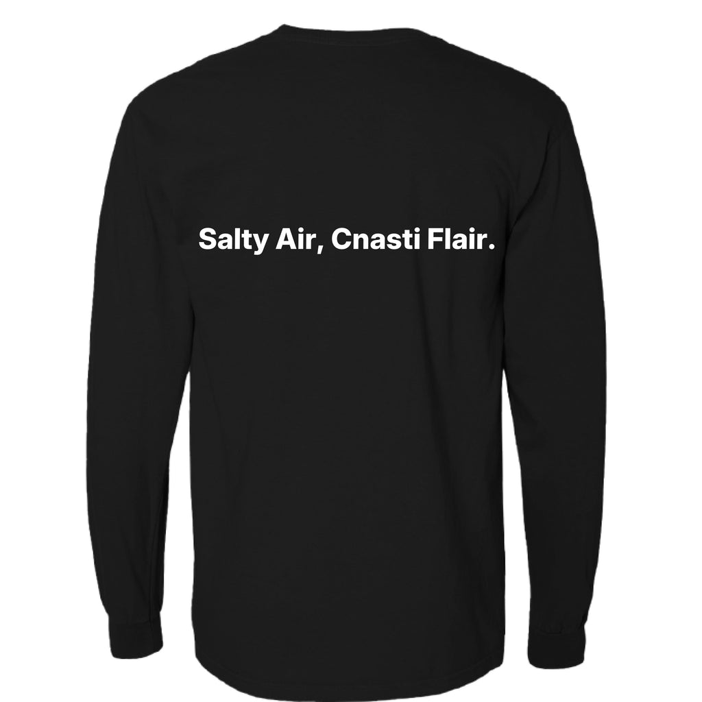 Cnasti Coastal Long-Sleeve Pocket Tee