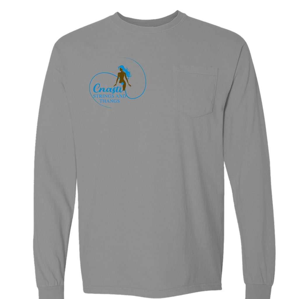 Cnasti Coastal Long-Sleeve Pocket Tee