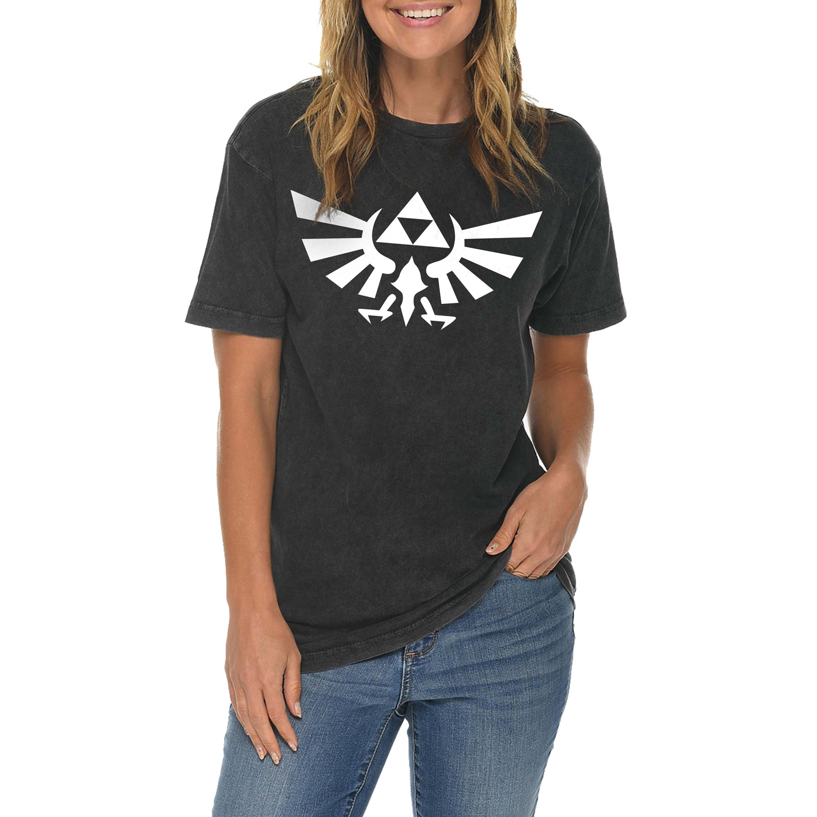 Legend of Zelda Graphic Design Vintage Crewneck Tee