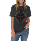 Spartan 300 Helmet Graphic Design Vintage Crewneck Tee