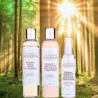 Organic Argan Oil Hair Treatment Trio – Hydrating 3-Step System