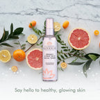 Organic Rose Water Facial Toner – Citrus Twist Toner with Witch Hazel & Aloe for Pore Tightening