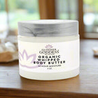 Organic Whipped Body Butter 2 oz – Mini Travel Size for Dry Skin & Eczema