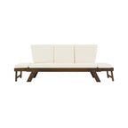 Alora Outdoor Adjustable Wooden Patio Daybed Sofa With Cushions (SAK41345)