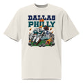 Cowboys vs Eagles "Rivalry" White T-Shirt