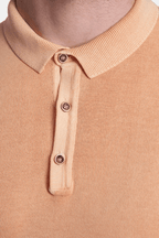 The Mercerized Cotton Polo (Creamsicle Orange)