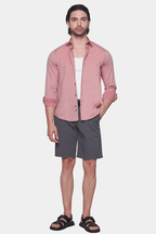 salmon dress shirt-Premium Cotton