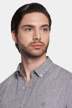 The Luxury Linen Shirt (Primer Gray)
