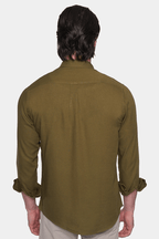Premium Cotton Dress Shirt (Earth)