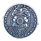 POLICE HEROES BLACK COTTON