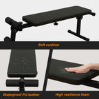 Rovix Power Tower Heavy-Duty Multi-Functional Dip Station With Bench, Pull Up Bar, And Adjustable Height For Home Gyms (SAK64327)
