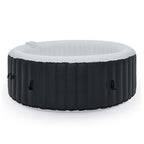 Premium 7FT Blow Up 6-Person Sauna Pool Hot Tub With 130 Jets (SAK63510)