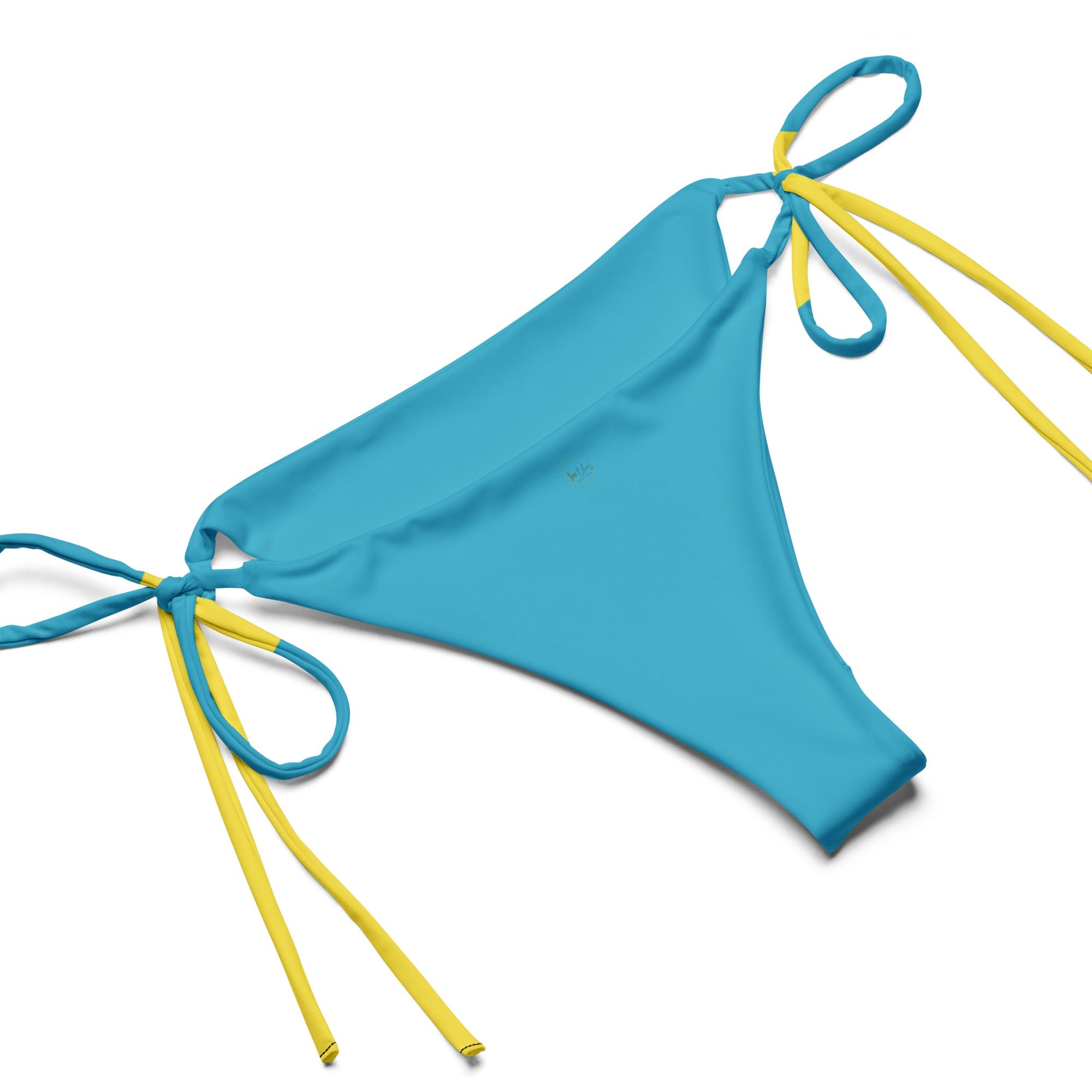 Bahamas Flag All Over Print Recycled String Bikini String Bikini