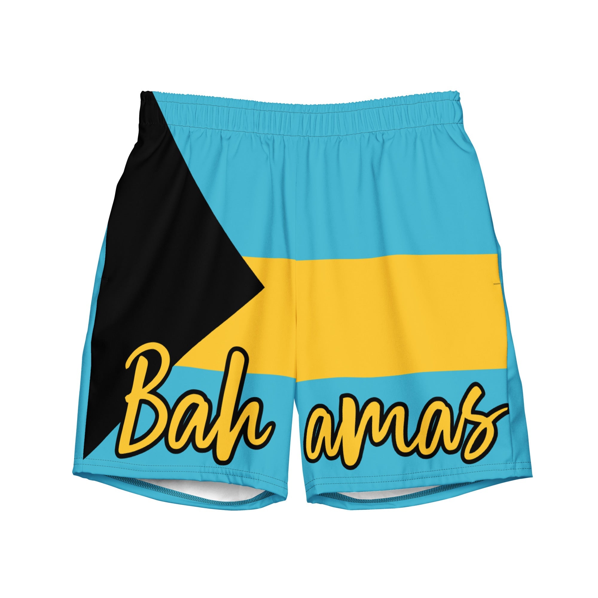 Bahamas Flag Recycled Swim Trunks
