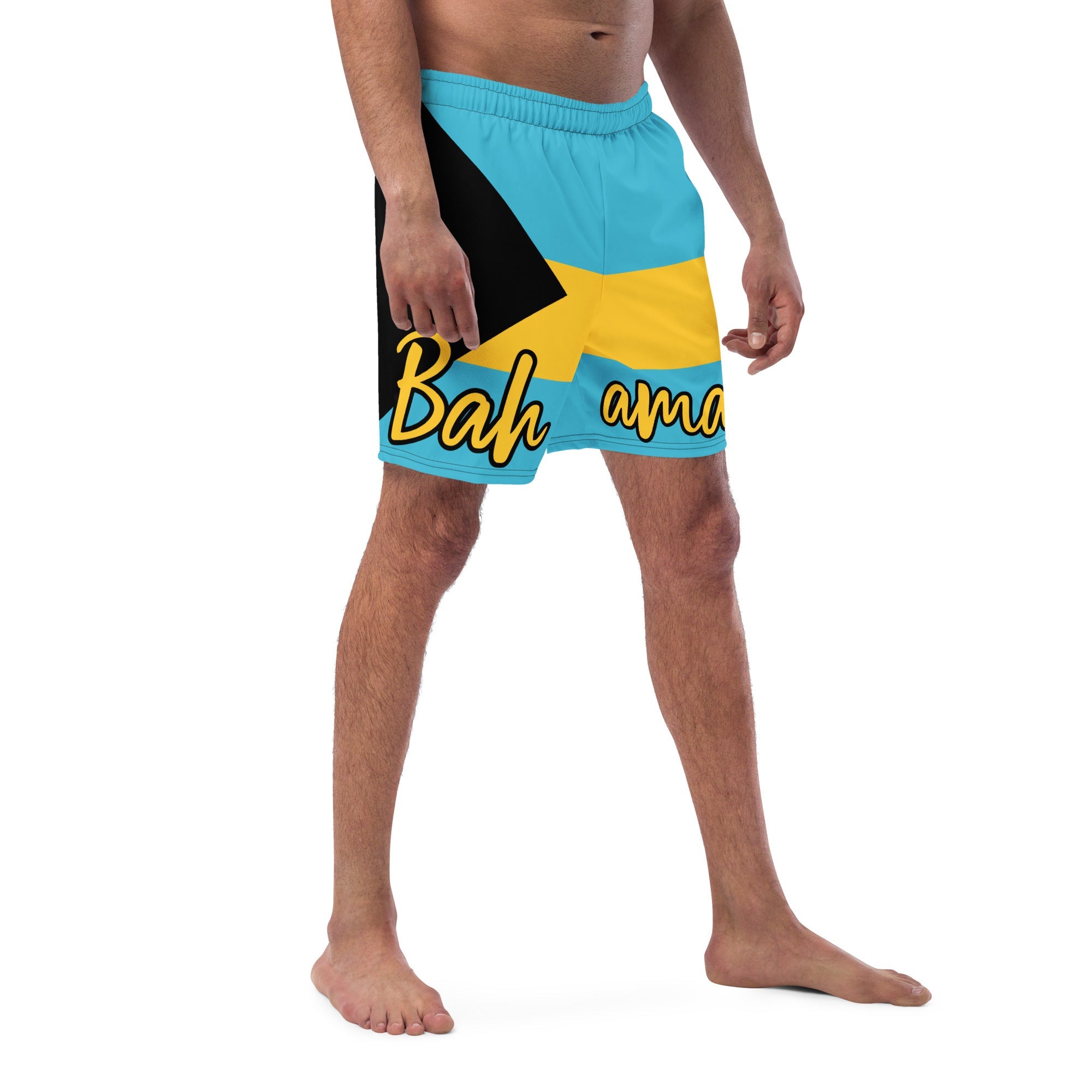 Bahamas Flag Recycled Swim Trunks