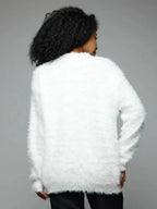 Cozy Priya Loose V-neck Sweater - Fall Essential