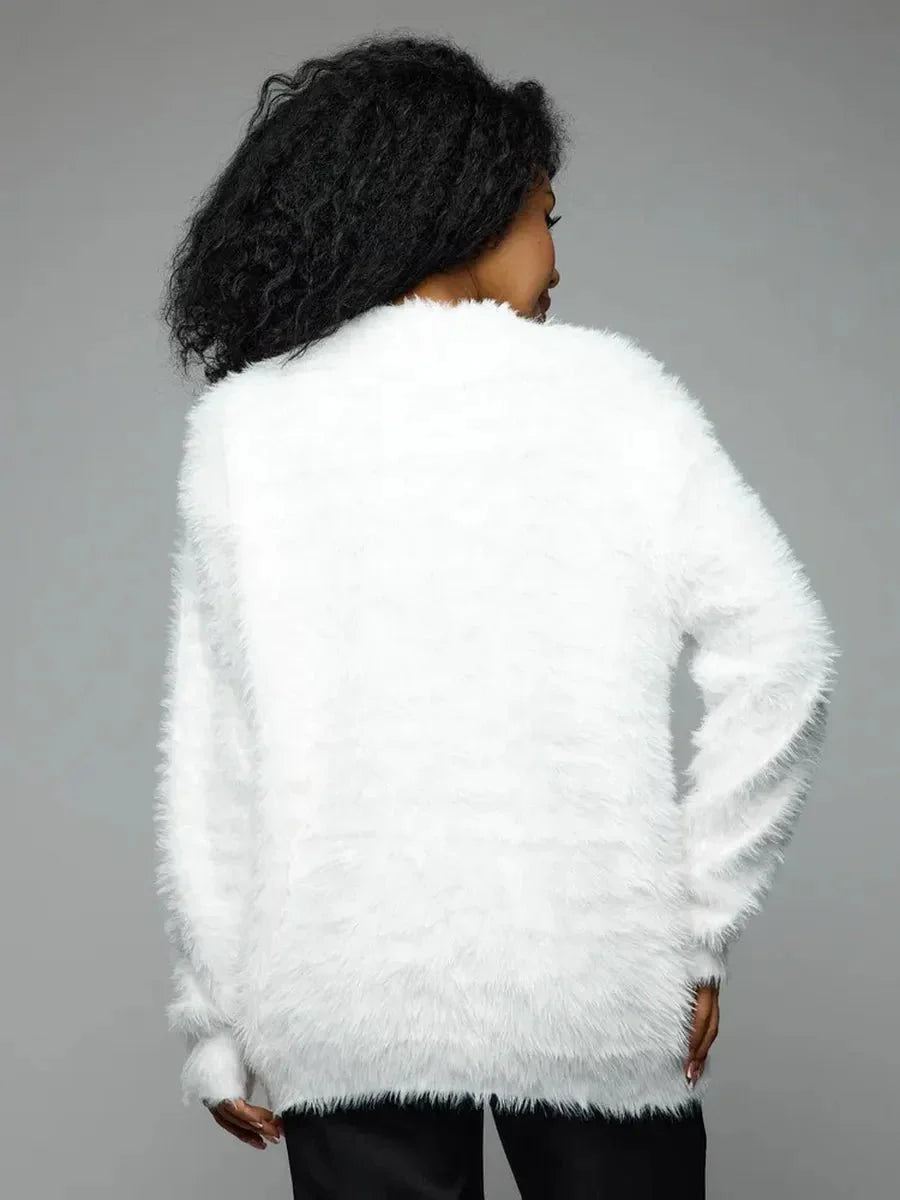 Cozy Priya Loose V-neck Sweater - Fall Essential