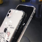 Cute Cat Painting iPhone Case