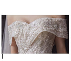 Luxury Wedding Dress Sweetheart Bridal Gown EDW234