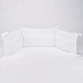 PURITY | Baby White Cotton Bed Bumper