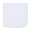 PURITY | Girls White Broderie Anglaise Muslin Square