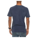 Love USA Flag Star Graphic Design Vintage Crewneck Tee
