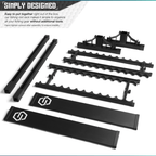 Fishing Pole Aluminum Rack (3 Sizes)