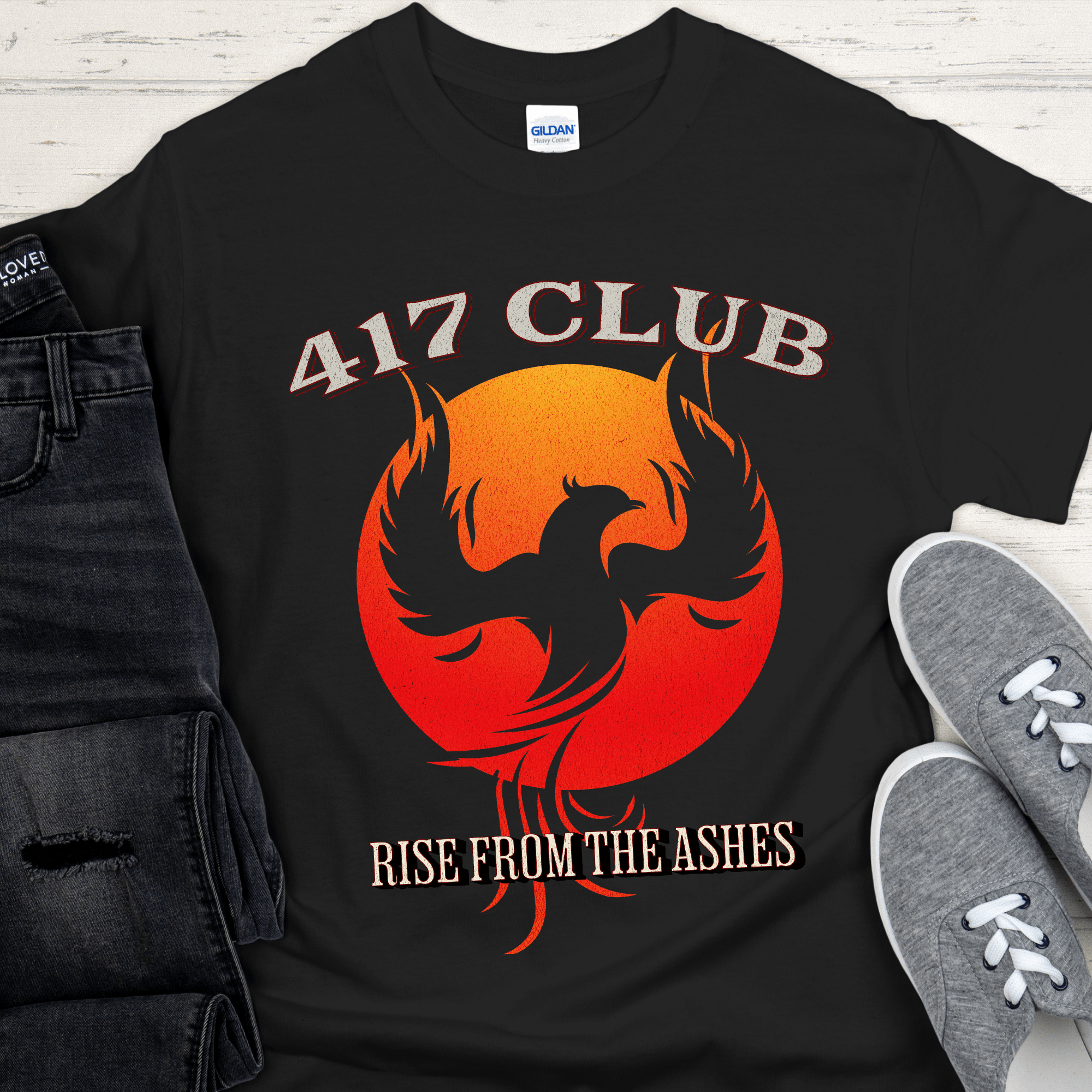 Recovery T-Shirt | Inspiring Sobriety | 417 Club Phoenix